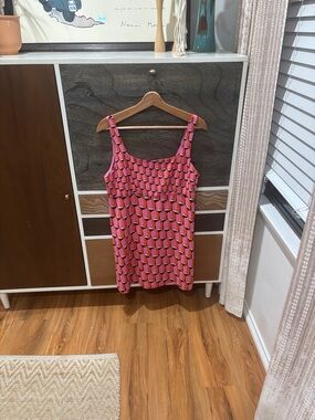 Diane Von Furstenberg for Target Geometric Pink Tank Dress